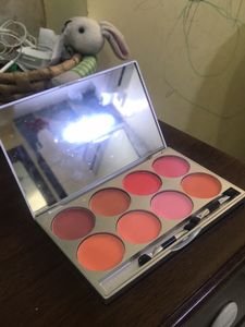 Kryolan Professional Makeup Blush And Lip Palette