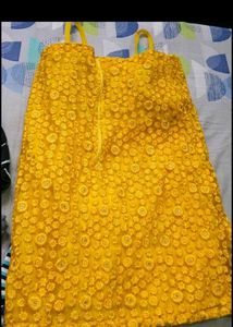 Yellow Mini Dress