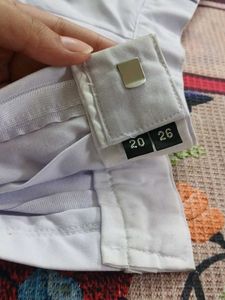 White Pleated Skirt
