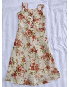 Vintage Floral Dress