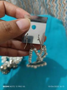Earrings - Jhumkas and Pearl Drops