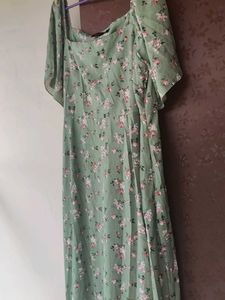 Floral Print Maxi Dress