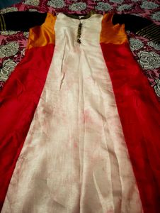 Colourful Festival Pure Silk Kurta Size Issues