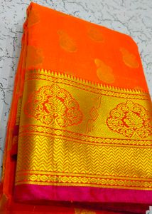 Reliance Cotton Excellent Quality Woven Saree In