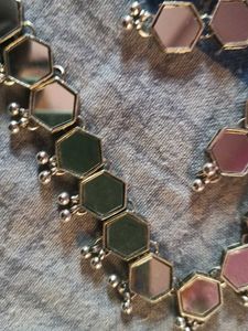 Mirror Necklace Set oxide