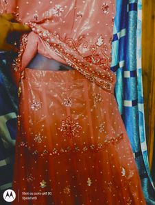 Elegant Pink Embroidered Lehenga Choli