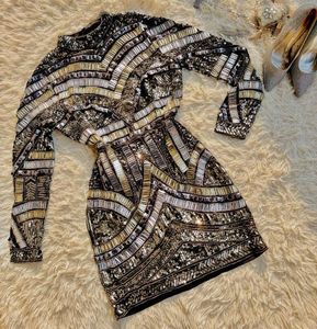 Emblished Dress
