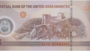UAE 5 Dirhams Banknote unc serial no. may differ