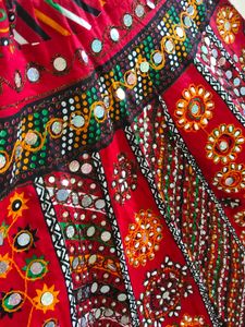 Pure Cotton Ethnic Skirt With Adjustable Blouse