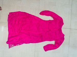 Pink Embroidered Salwar Kameez