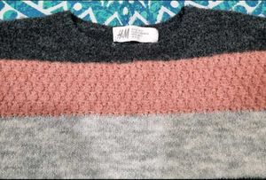 Striped H&amp;M Sweater Dress