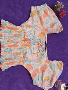 Madame Floral Print Top L-XL SIZE