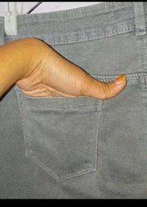 grey denim jeans black t shirt Girl Boy Clothes