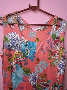 Floral Print Casual Dress