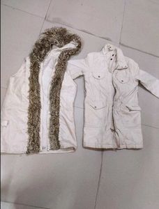 NEW Winter Jacket With Fur Cap