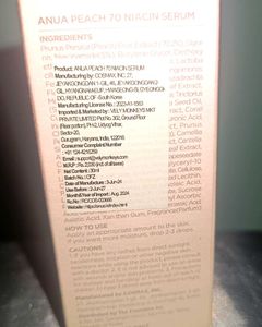 Anua Peach 70 Niacin Serum
