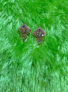 Jhumka Earrings- Set of 3