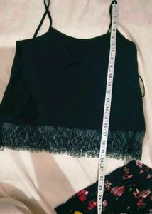 Floral Lace Skirt Set