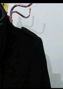 Elegant Black Trench Coat