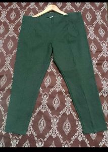 H&amp; M Green Slim Fit Trousers