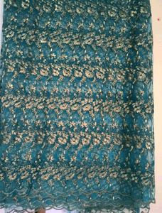 Embroidered Floral Net Saree 🌀