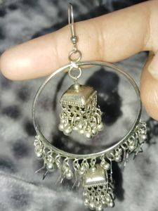 Oxidised Jhumka(Ear-ring)