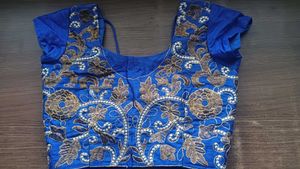 CRAZY PRICE DROP!! Blue Ghagra Choli With Dupatta