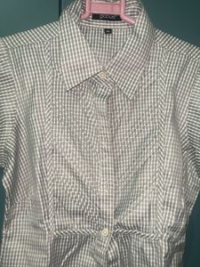 Striped short sleeve shirt