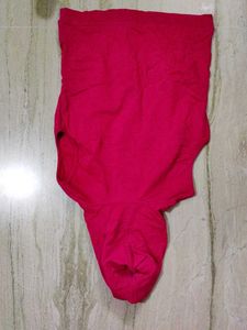 Pink Sleeveless Hoodie