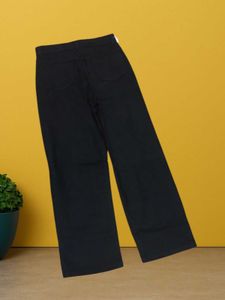 M@40 Size-30 Black Straight Leg Jeans
