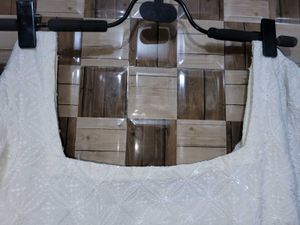 White Chikankari Short Kurta
