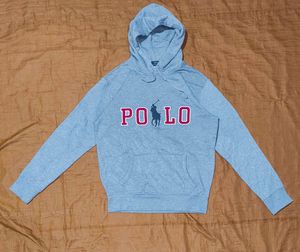 Polo RL &#39;Iconic Applique&#39; Logo Hoodie
