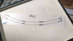 Pure Silver Anklets पायल For Women&amp; Girls. 1 जोड़ि