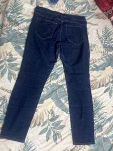 Dark Wash Denim Skinny Jeans Women