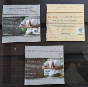 Isha foundation - Yoga  DVDs (Om Bracelet freebie)
