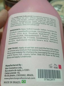 Plancton Nanoplastia Shampoo
