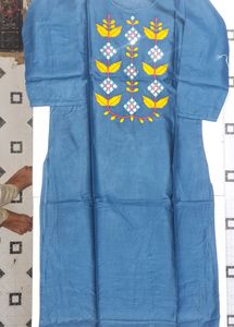 🎉Sale🎀 Colorful Mirror Work Kurti 2pc