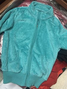 Cozy Teal Fleece Hoodie