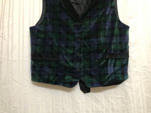 Talbots Petites Black Cotton Vest