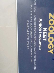 Zoology NEET Junior Volumes 1 &amp; 2