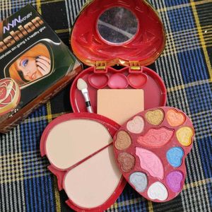 Vintage Heart Makeup Palette