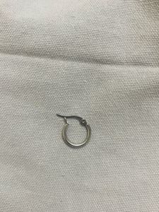 Basic Silver Hoops(mini)