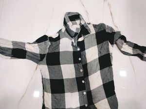 Black Cheque Shirt Lookbook