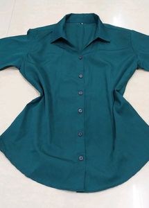 💚Formal Green Shirt For Women