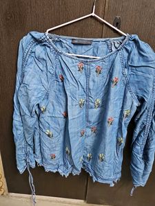 Stylish Denim Top