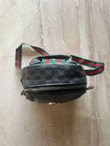 Gucci designer backpack with  log