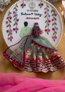 Couple hoop Embroidery💓