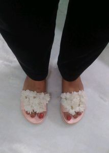 Pink Colour Slippers