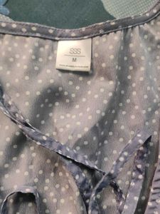 ⛔Sale⛔SSS Polka Dot Blouson Top