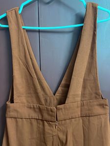 casual brown Skater/Jumper Dress